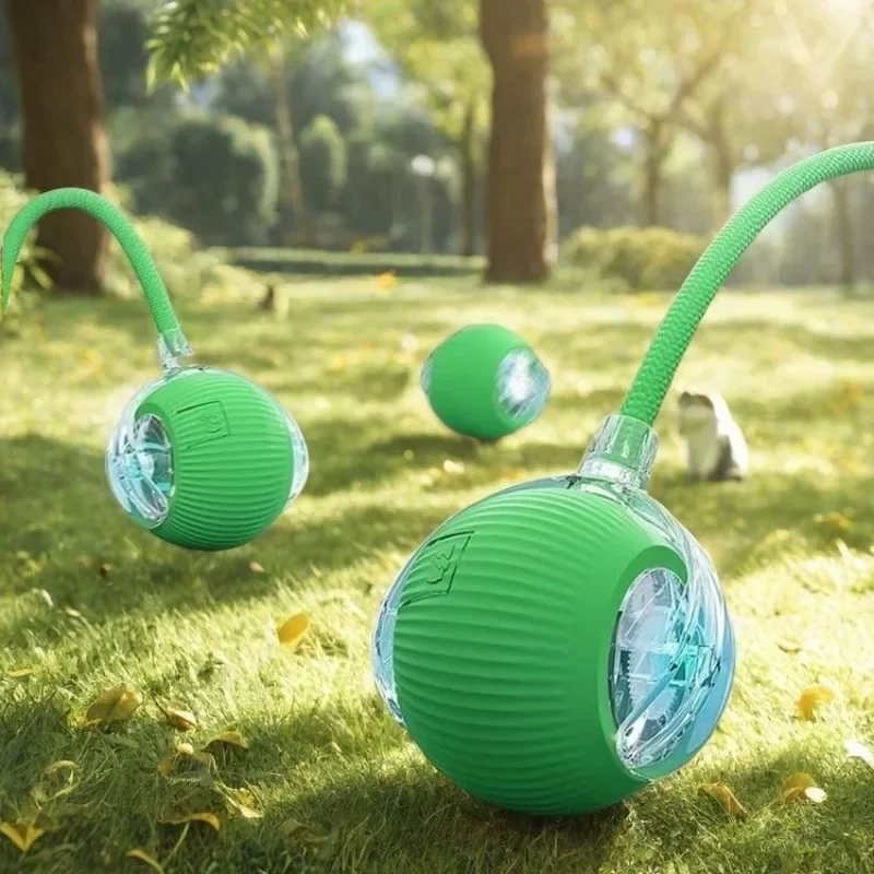 1/2PCS Smart Dog Toy Ball Electronic Interactive Pet Toy Moving Ball USB Automatic Move Bouncing Puppy Birthday Gift Cat Product 5