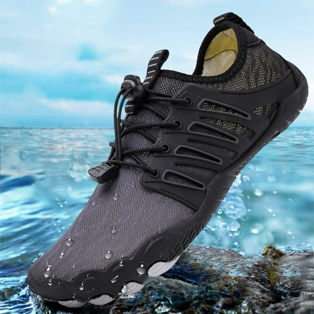 Outdoor Aqua Shoes Men's Barefoot Beach Shoes Breathable Quick Dry