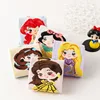 5 Pairs Disney Kids Socks Mesh Breathable Ice Thin Socks Summer Kawaii Cartoon Childrens Mid-calf Cotton Sock for Girls 3