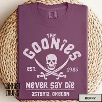 Vintage Goonies T-Shirt: 80s Movie Graphic Tee -   Colors 6