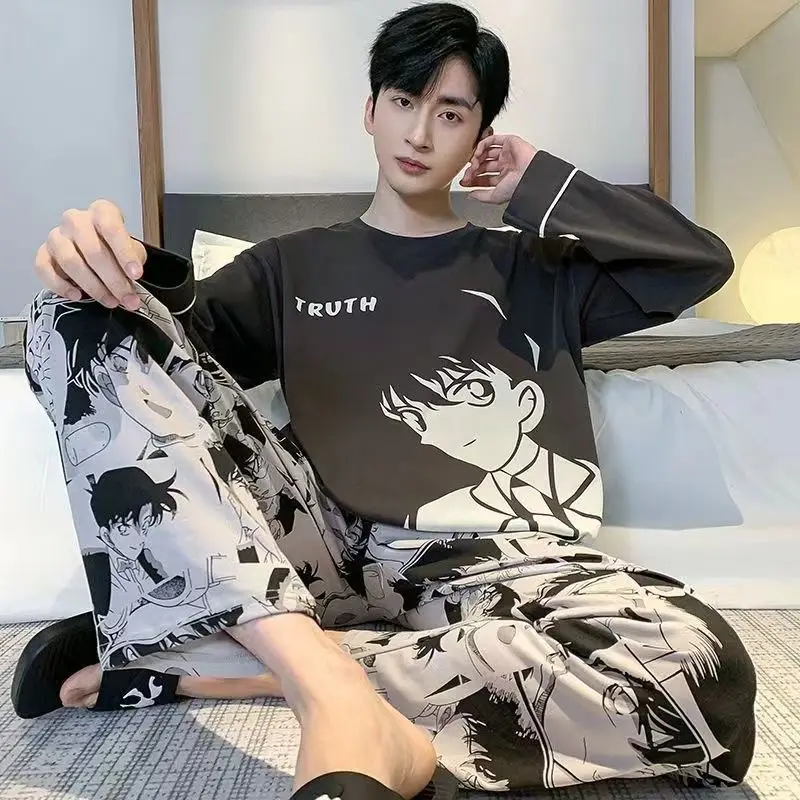 One Piece Pyjama Set Herren - Ruffy Schlafanzug Weich & Atmungsaktiv