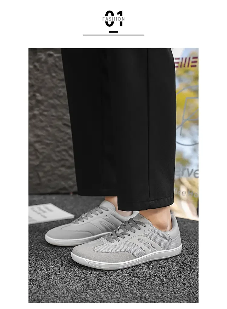Unisex Barfuß-Laufschuhe mit Breiter Passform, Bestseller Sneakers für Paare mit Breiter Zehenbox – Detail 22