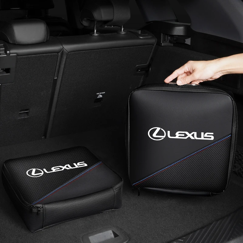 렉서스 ES RX NX LS UX LM LX GX LC RZ IS CT GS RC HS SC TX LBX IS300용 차량 충전기 보관 가방 자동차 트렁크 정리함 핸드백
