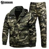 Multi Pocket Thicken Tactical Camo Set Mens Outdoor Wear-resistant Warm Training Suit Windproof Combat Hooded Working Clothes 1