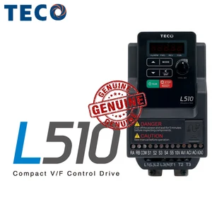 оригинальный преобразователь частоты серии TECO L510 L510-2P5-SH1-NC L510-201-SH1-NC компактный V F привод управления для упаковки