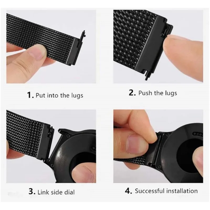 Luxury Metal Milanese Strap – Elegant Wristband Replacement