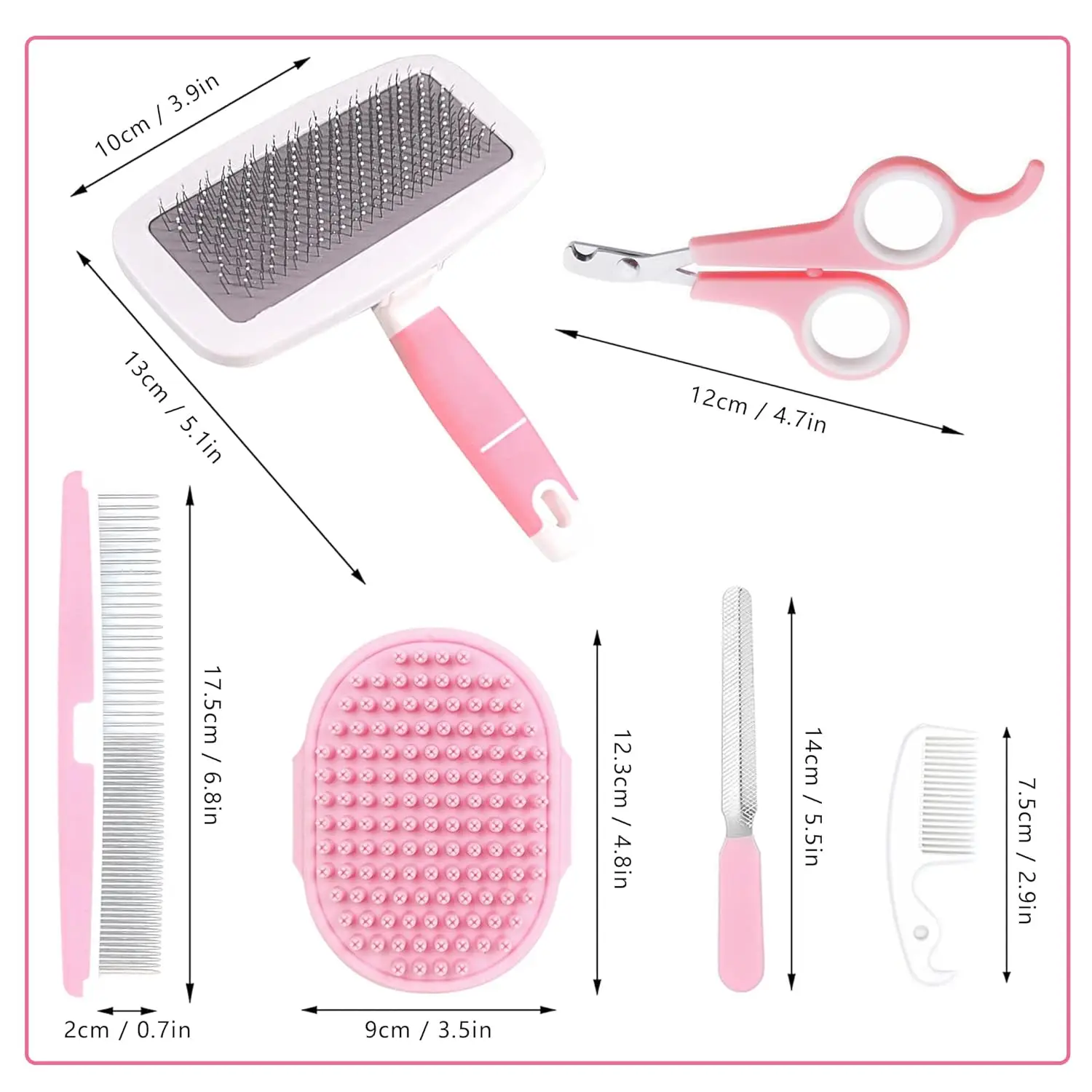 Pet grooming kit image 2