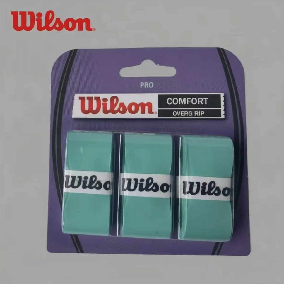 Wilson Tennisschläger Overgrip Schweißband Absorptionsgriff PU Badmintonschläger Griffband Tennisschlägerband Padel-Schlägergriff – Detail 4