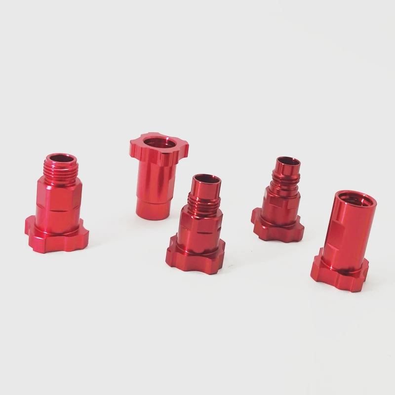 Outlet Red Spray Gun Connector Adapter Spray Gun Cup Adapter For Disposable Measuring Cup 16X1.5 14X1 Adapte