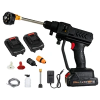 300W High Power Washer Machine 60Bar Cordless Power Washer Rechargeable Battery 5in1 Nozzles for Car Fence Cleaning Watering 1