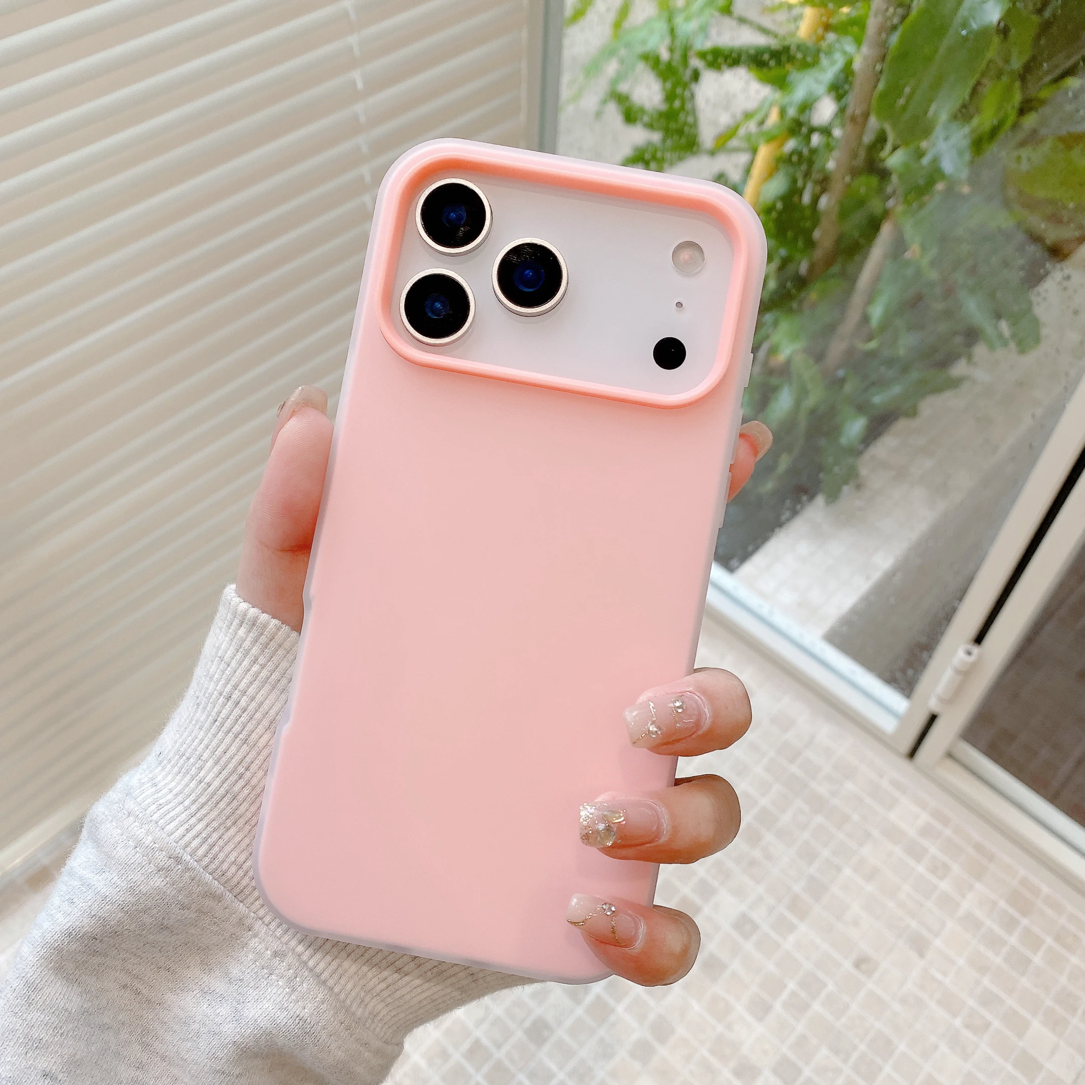 Vibrant Candy Colors Dual-Layer Shockproof Phone Case