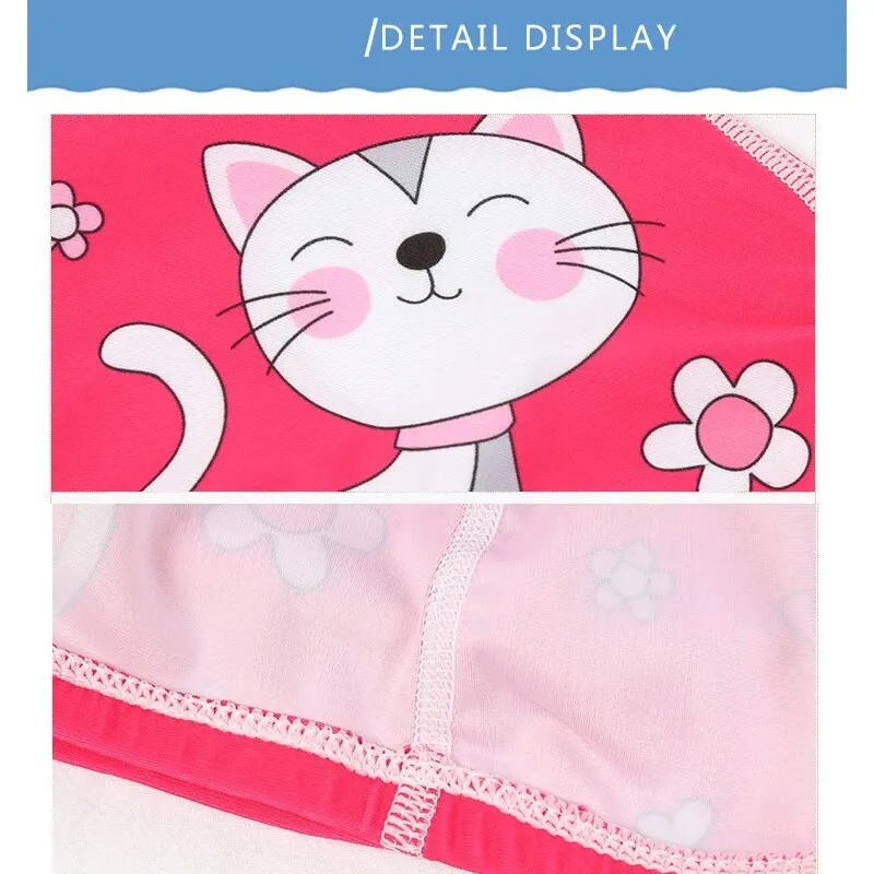 Children's Swim Caps Comfortable Ear Protection Boys And Girls Cartoon Cute Cloth Swim Caps Fashion Prints Hot Spring Swimm,swimming cap