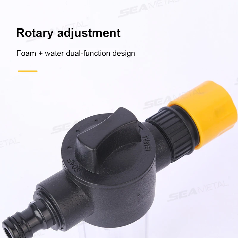 High Pressure Car Wash Foam Pots Lances Irrigation Tools Multi-speed Adjustable Foam Mode Car Washing Water Gun Pot