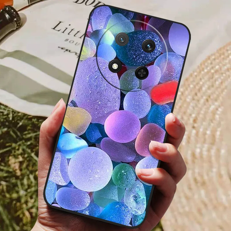 Luxury Painted Silicon Phone Case - Protective Back Cover