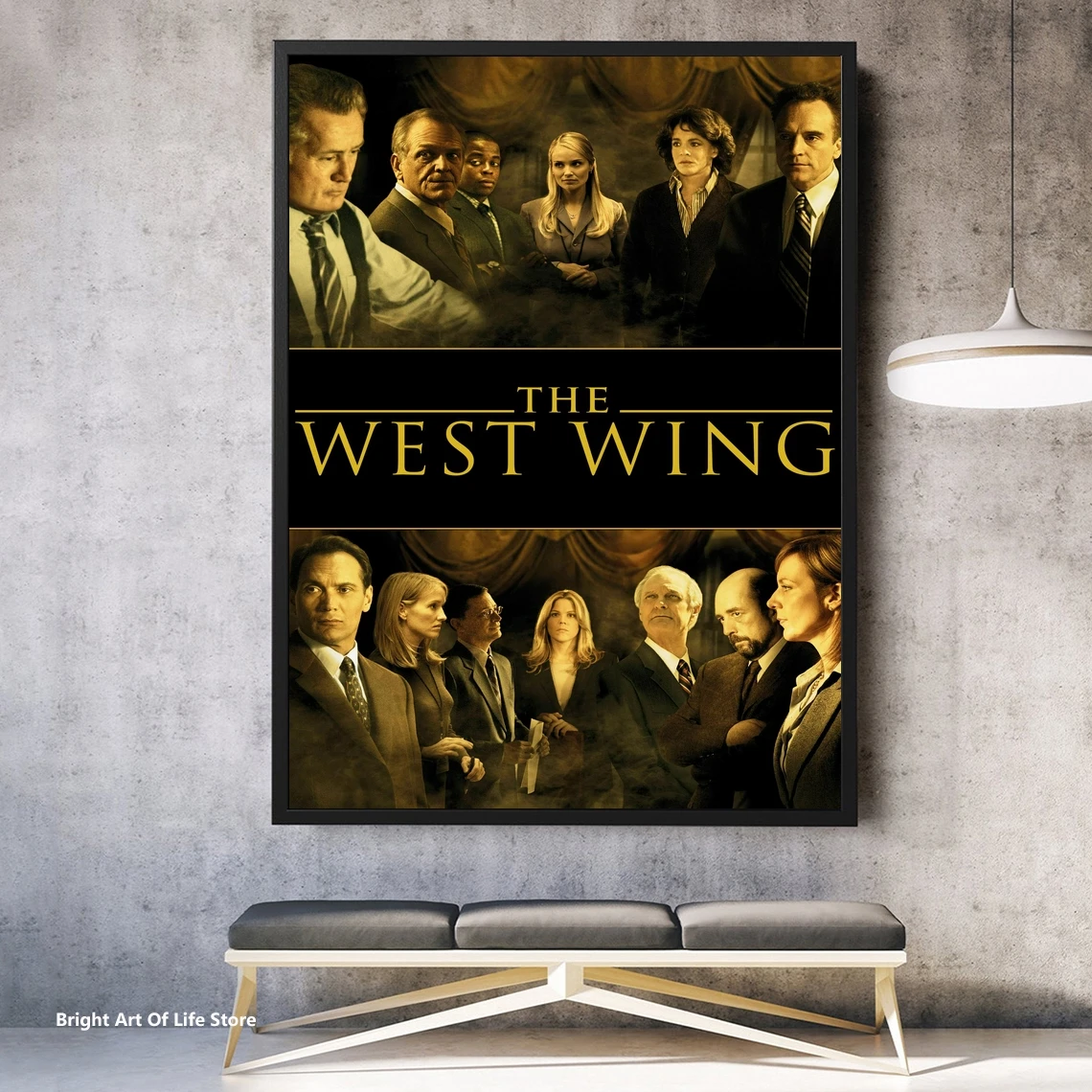 

Постер сериала West Wing, холст, печать, звезда, актер, музыкальный постер, фото, домашний декор, настенное Искусство (без рамки)