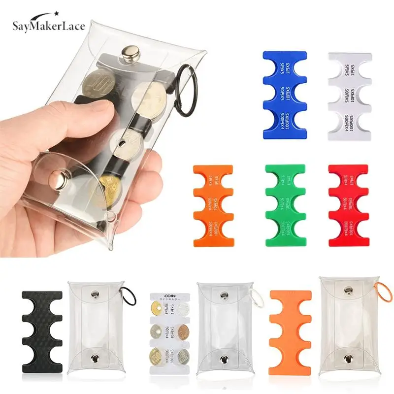1pcs Mini Euro Coin Dispenser Plastic Storage Box Coin Collection Purse Wallet Organizer Holder For Car Coin Changer Holder bill coin operated sensor signals control board for coin changer water selling machine