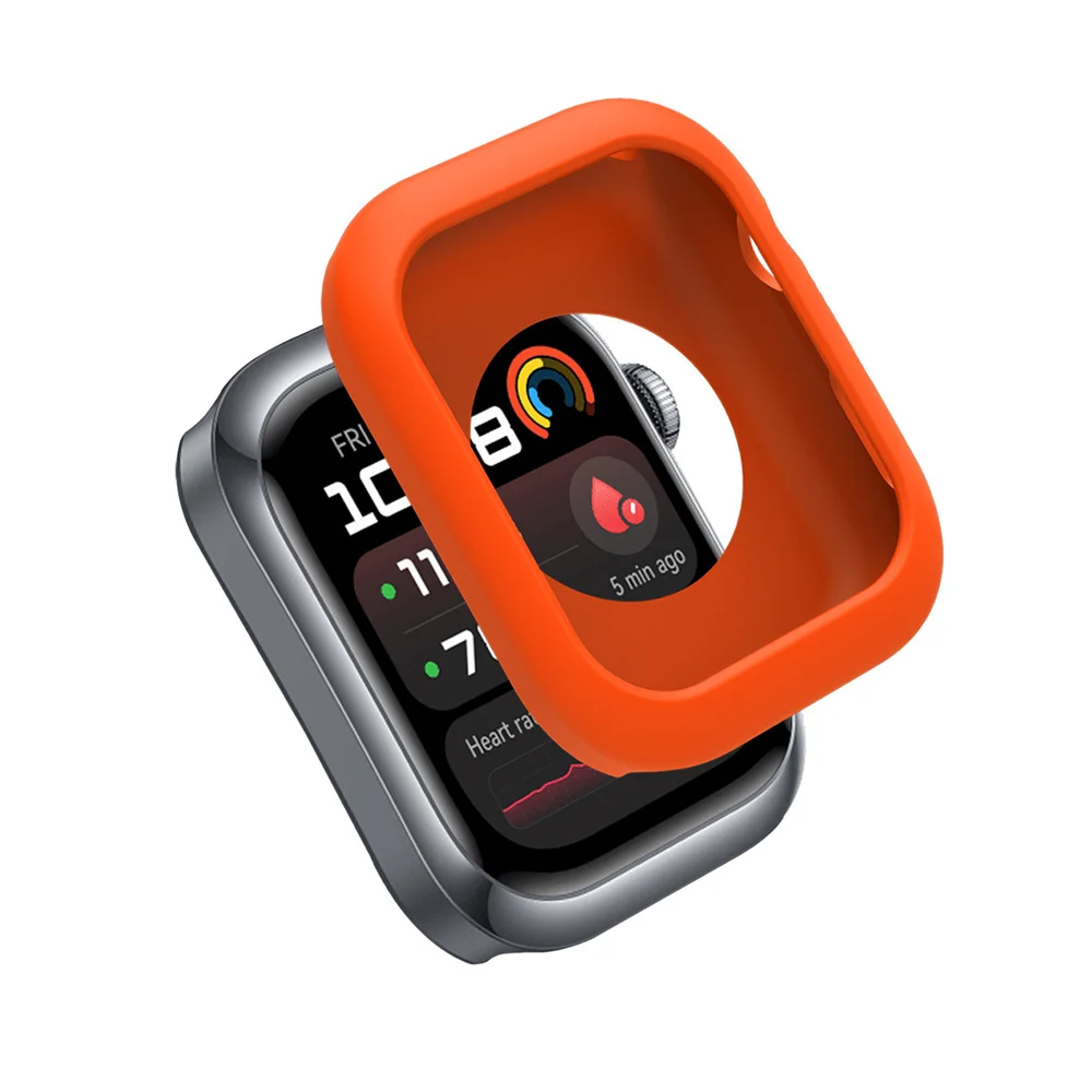 Soft Silicone Shockproof Smartwatch Protector Shell Cover