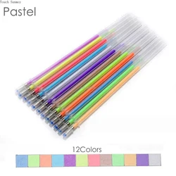 Vibrant Assorted Gel Pen Ink Refills (12color Pastel)