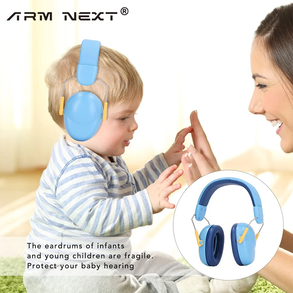 Kids Ear Defenders-Noise Cancelling Headphones 26dB Ear Protection Earmuffs Hearing Protectors for Age 6 Months to 14 Years electronic earmuffs noise cancelling headphones