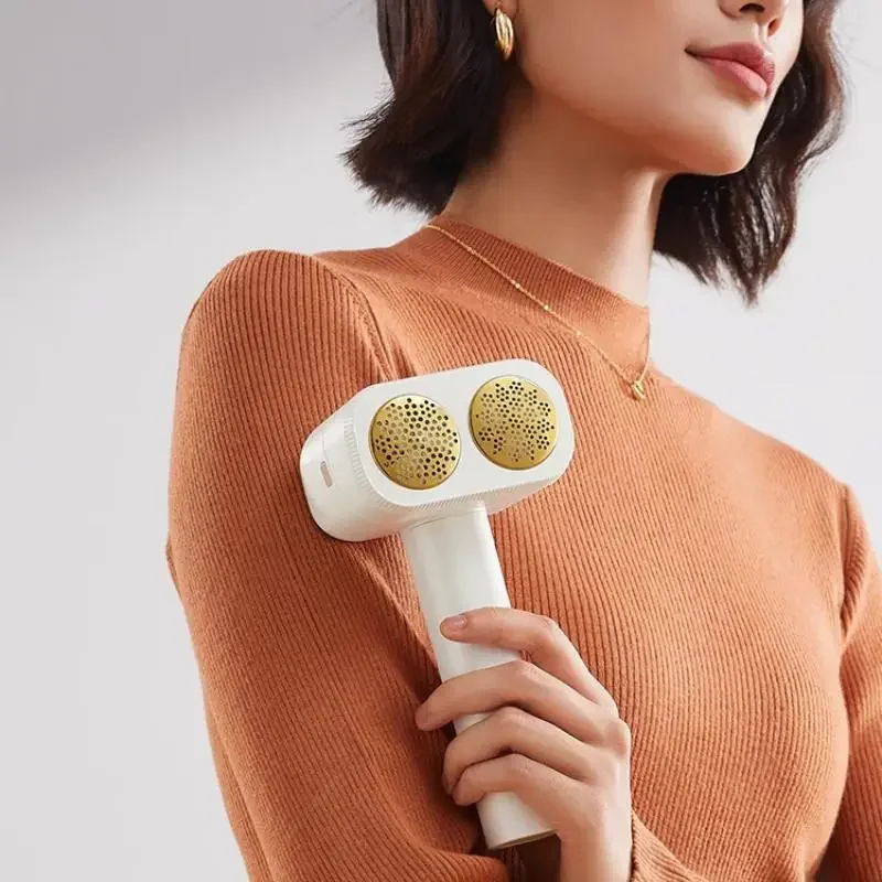 DAEWOO Lint Remover USB Type C Charging Removes Lint From Clothes Portable Double Heads Fabric Shaver Lint Roller Spool Machine 2
