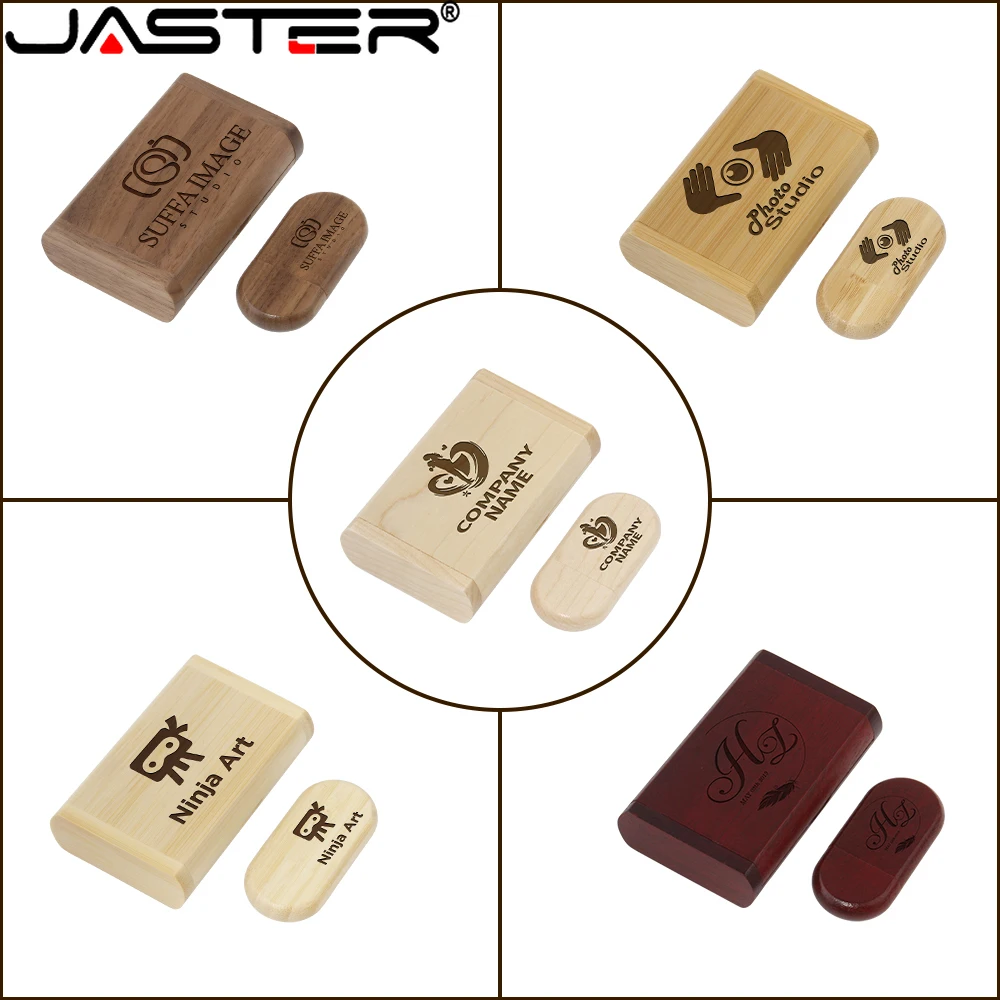 Pen Drive de Alta Velocidade de Madeira com Logotipo Livre Usb 2.0 Flash Drive Memory Stick Disco u para Laptop Presente Criativo 128gb 64gb 32gb 20 Pcs por Lote - Imagem 6