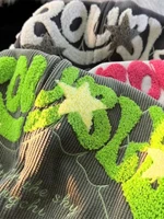 Embroidered Zipper Cardigan Women's Clothing Autumn and Winter Retro Hoodie Plush Thick Sweatshirt Loose Drape Lazy Top Women - Image 5