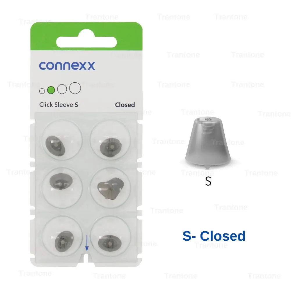 Description Picture 4 of itemSignia Rexton Vibe Hearing aid open dome connexx click sleeve closed eartips for open fit and CIC ITC ITE Hearing Aids