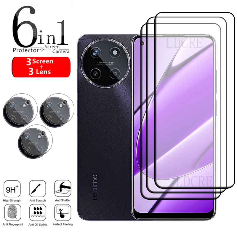 6 в 1 для OPPO Realme 11 4G СТЕКЛО