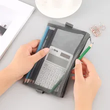 

Small Pencil Case Durable Office Stationery Organizer Pouch Cosmetic Bag for Girls and Boys FL