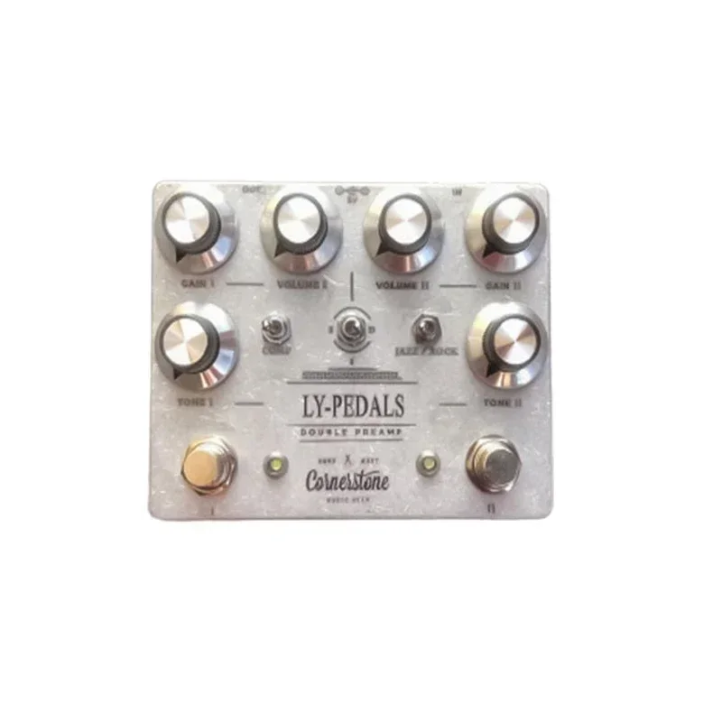 Ly-Pedals Clone Gladio Rock Chitarra Elettrica Distorsione Sovraccarico Pedale Effetto Blocco Singolo
