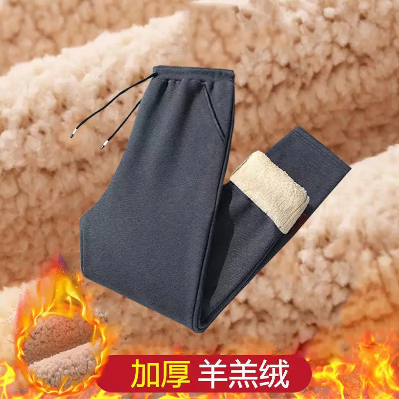 2023 Men's Winter Cashmere Casual Suit Men's Loose Plus Size Men's Sportswear  Men Clothing  Costume for Men Tracksuit Men