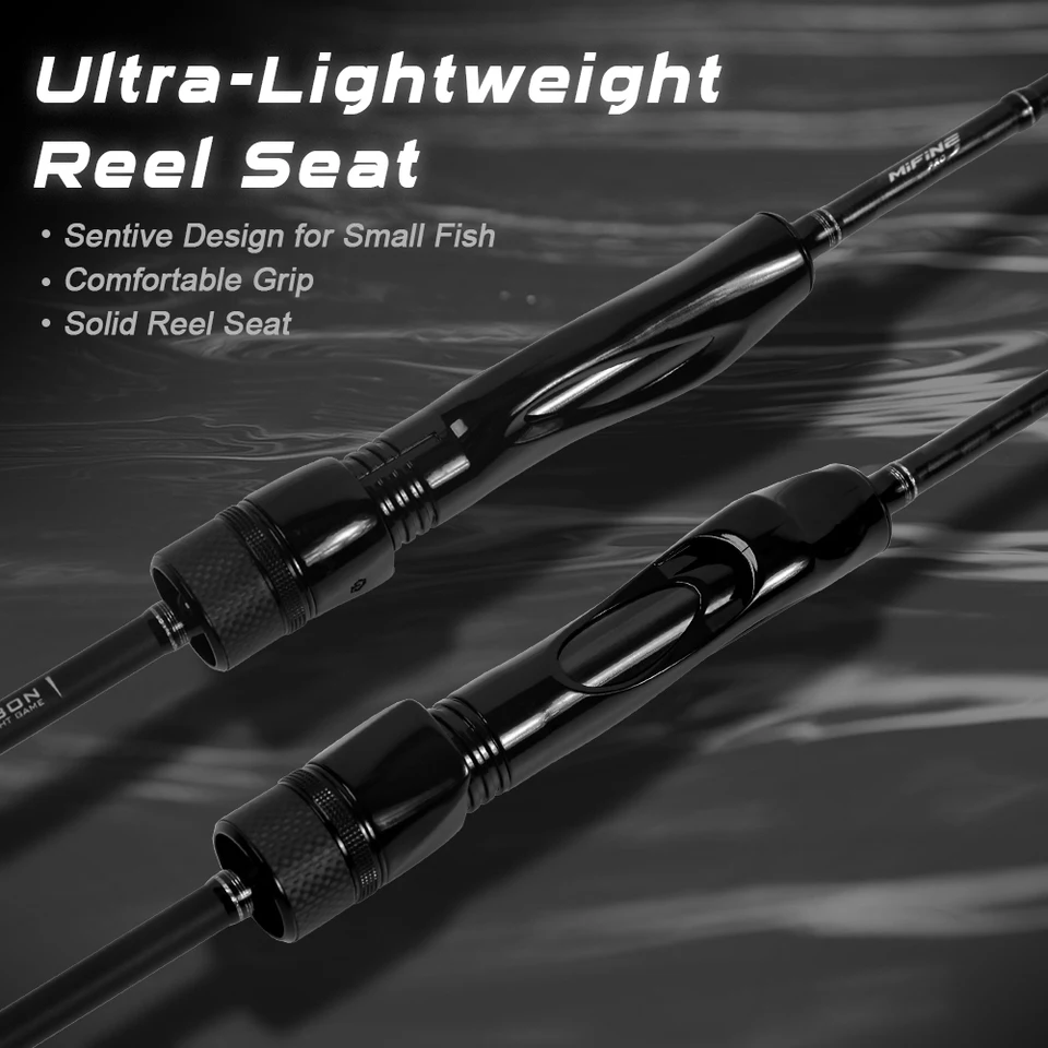 ミファイン MICROBITE AJING 釣り竿 チューブラーチップ 40T カーボン