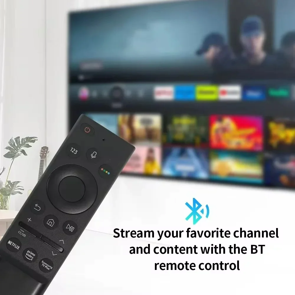 Remote Control for Samsung Series Compatible With BN59-01363A With Voice Remote Control Smart TV With Netflix Rakuten TV Button
