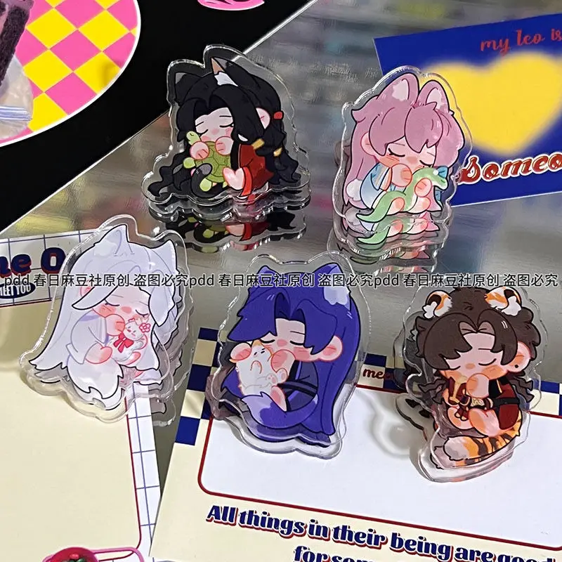 

Полипропиленовый зажим с пепельницей по мотивам мультфильма фу Ронг солнце Ce Zuo Ci аниме Q версия, зажимы для файлов, хранение документов, товары для мультфильмов