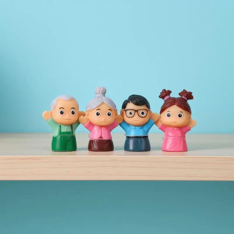 귀여운 동물 손가락 인형 세트(5개) - 어린이 생일 파티 선물, 스토리 타임 및..