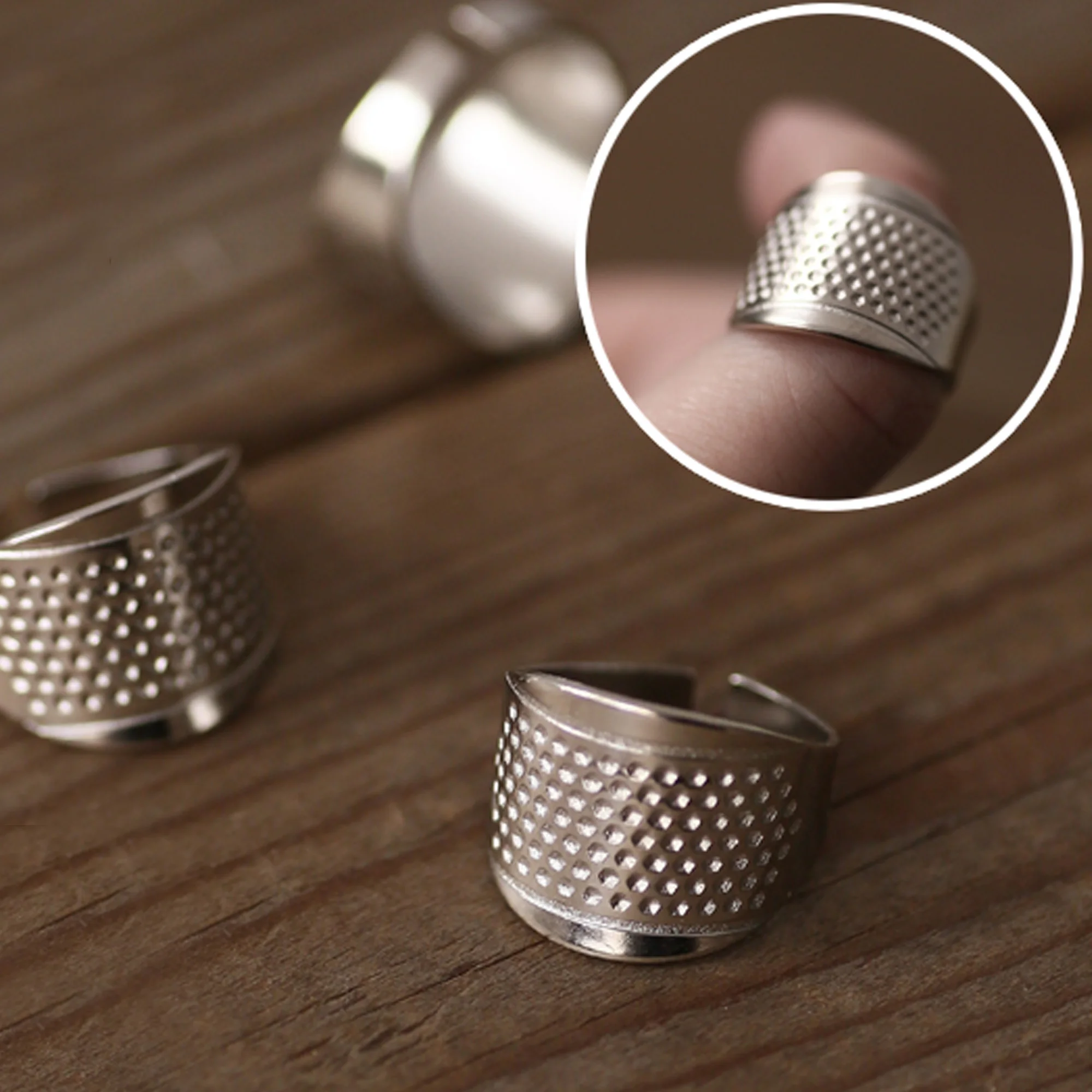 Sashiko Thimble,adjustable Ring Thimble,thimble Ring,thimble Finger Cover -  Embroidery - AliExpress