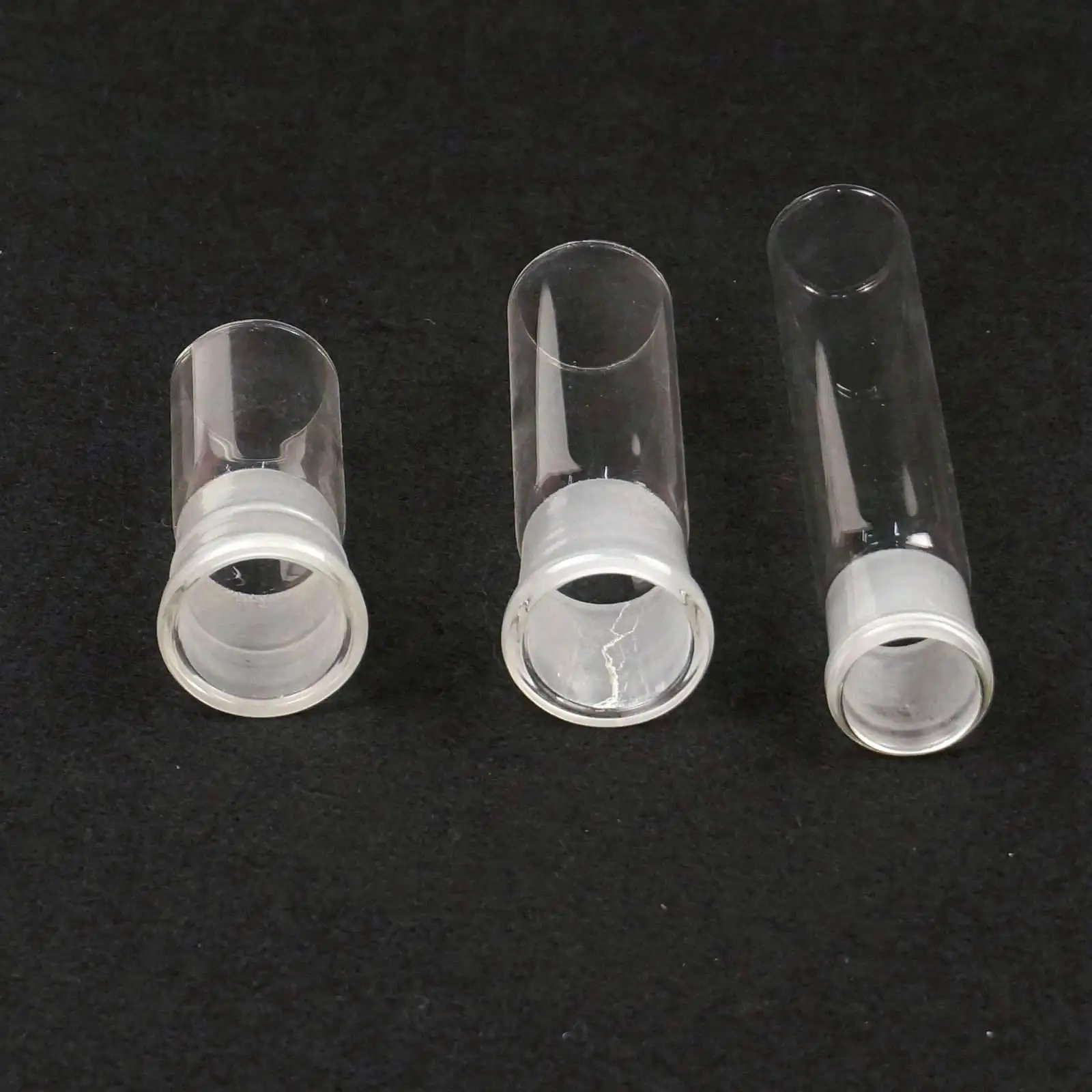 Lab Glass Adapter 10/19 14/23 19/26 24/29 29/32 34/35 40/38 45# 50/42 60# Single Female Ground Joint Glass Straight Connect Adapter Tube