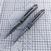 M390 Steel Folding Knife Titanium Alloy Handle Bearing System Outdoor Survival Hunting Knife Camping Hiking Defense Tool 5