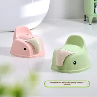 Cartoon Baby Training Potty Boys and Girls Beginner Potty Baby Toddler Potty Splash-proof and Non-slip Ergonomic Design 1