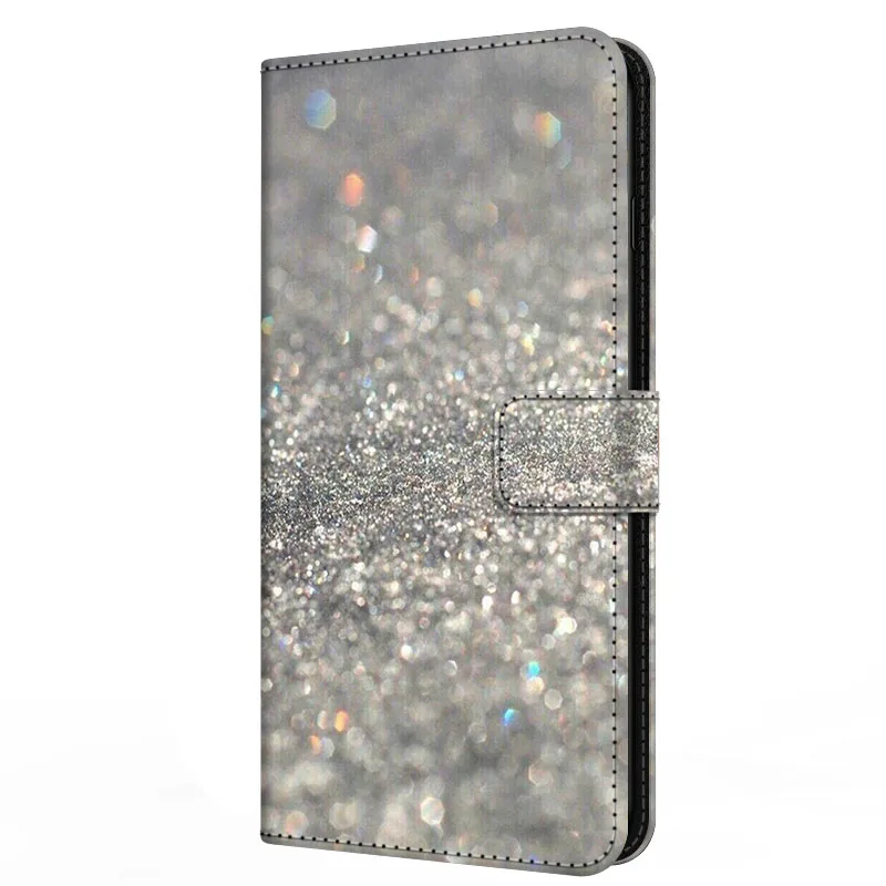 Luxury Leather Magnetic Wallet Case - Book Flip Relief Cover