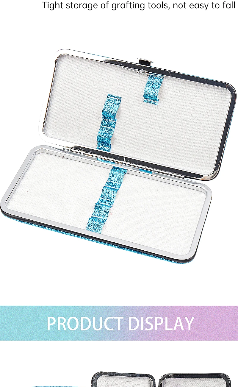 Wimpern Pinzette Box Exquisite Wimpern Verlängerung Pinzette Fall Make-Up Tasche Schutz Pinsel Veranstalter Lagerung Schönheit Werkzeuge – Detail 8