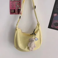 Shoulder Bags Women Solid Harajuku All-Match Simple Multifunction Handbags Large Capacity Crossbody Bags For Women Teens Purse - Image 6