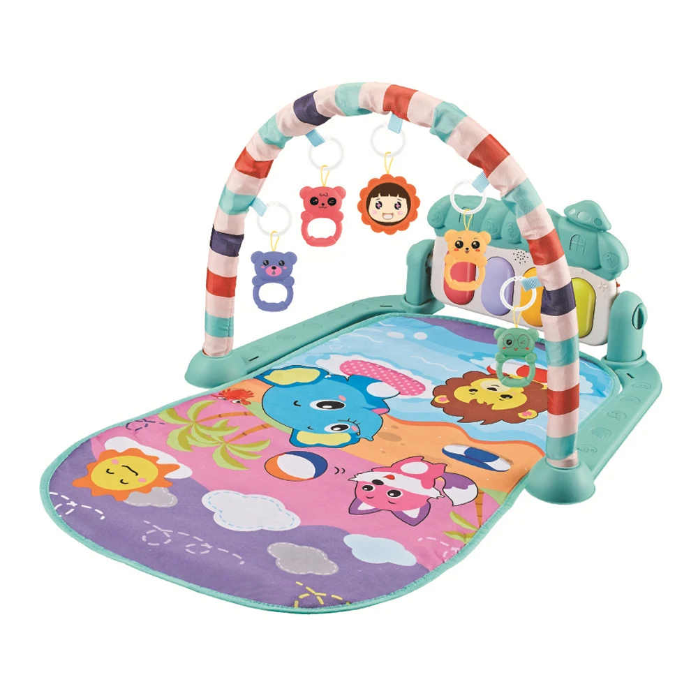 Baby Play Mat Play Game Developing Mat with Piano Baby Music Early Education Gym Crawling Game Pad Stand