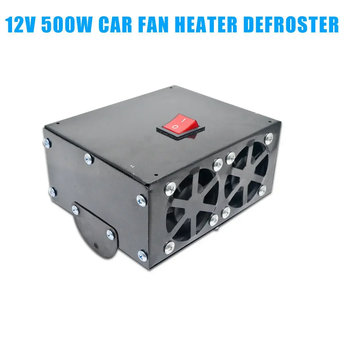 500W 12V 24V Car Heater Electric Heating Fan Electric Defroster Dryer Defogging Boat Demister Portable Trucks Air Heater