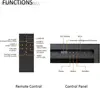 50" W Austin in Wall Recessed & Wall Mounted Electric Fireplace (EF287A) 5