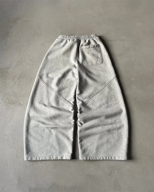2025 Street Hip-hop Goth Harajuku Fashion Versatile Straight Wide-leg Pants Men American Retro Y2K Casual Loose Trousers Women