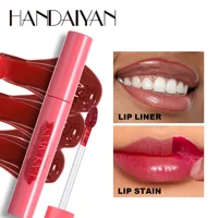 Waterproof Peel-off Lipgloss Matte Natural Mist Lip Tinted Long Lasting Lipstick Makeup Tattoo Glaze Tear Contour Stain Cosmetic 2