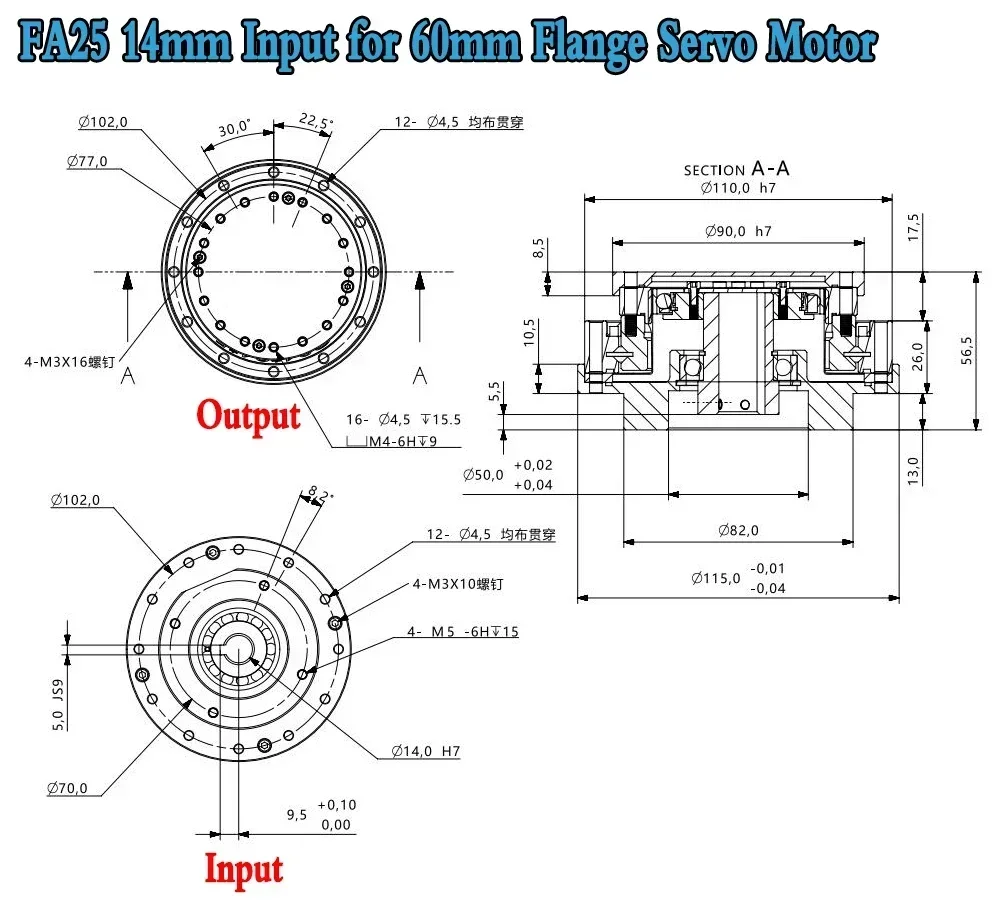 FA25-for 60 Servo