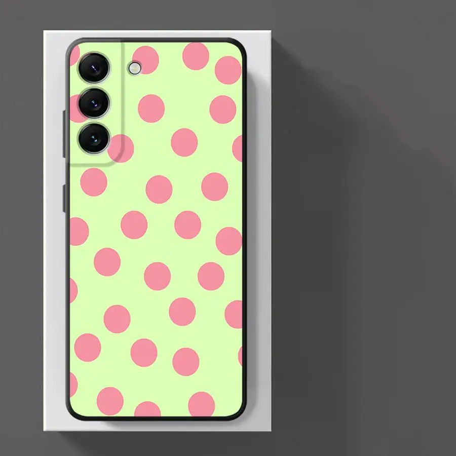 Retro Polka Dot Pattern Phone Case