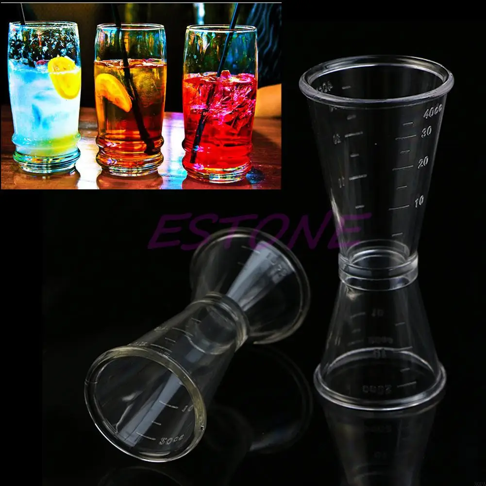 Measuring jigger N0PA Jigger Single Double Shot Cocktail Wine Short Drink Measure Cup S / L Bar Party